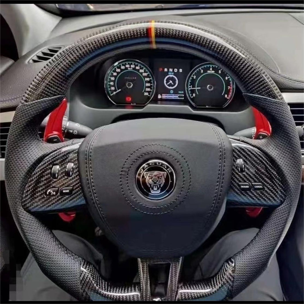 TTD Craft  Jaguar 2007-2009 XK XKR Carbon Fiber Steering Wheel