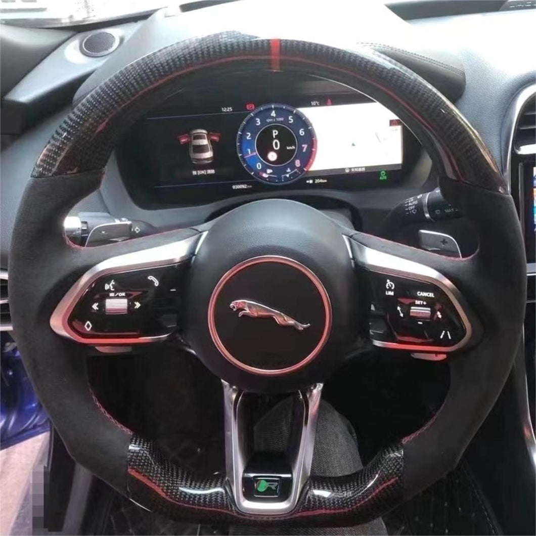 TTD Craft  Jaguar 2018-2023 I-PACE Carbon Fiber Steering Wheel