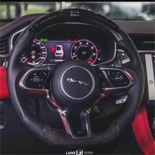 TTD Craft  Jaguar 2018-2023 I-PACE Carbon Fiber Steering Wheel