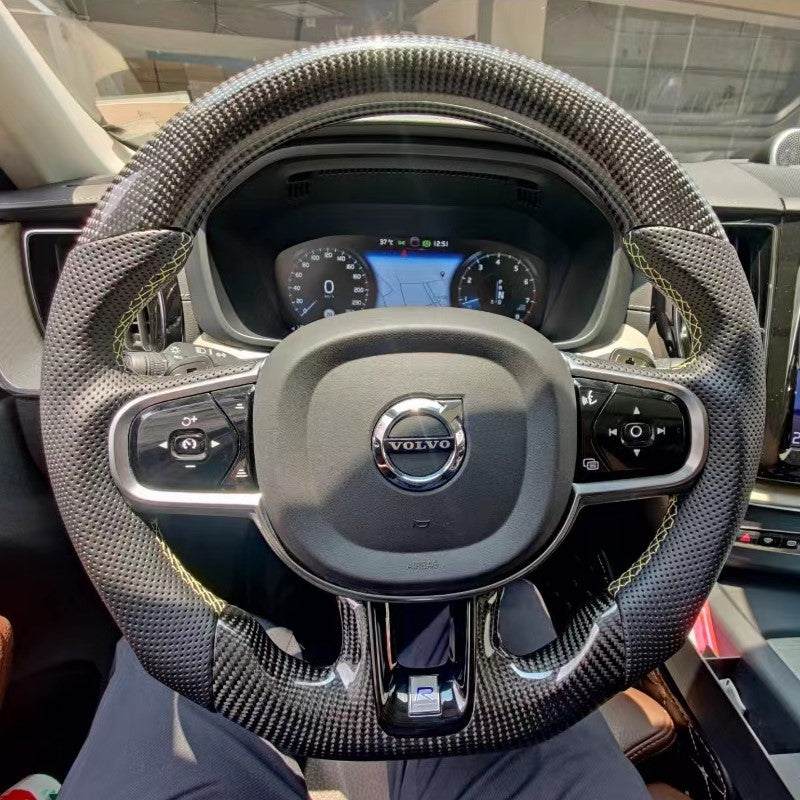 TTD Craft 2018-2023 Volvo XC60 Carbon Fiber Steering Wheel