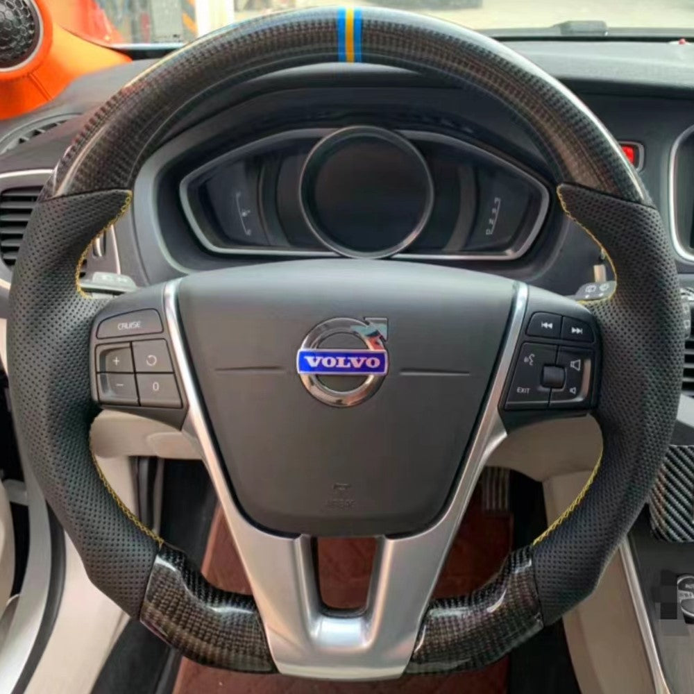 TTD Craft 2014-2016 Volvo XC70 Carbon Fiber Steering Wheel
