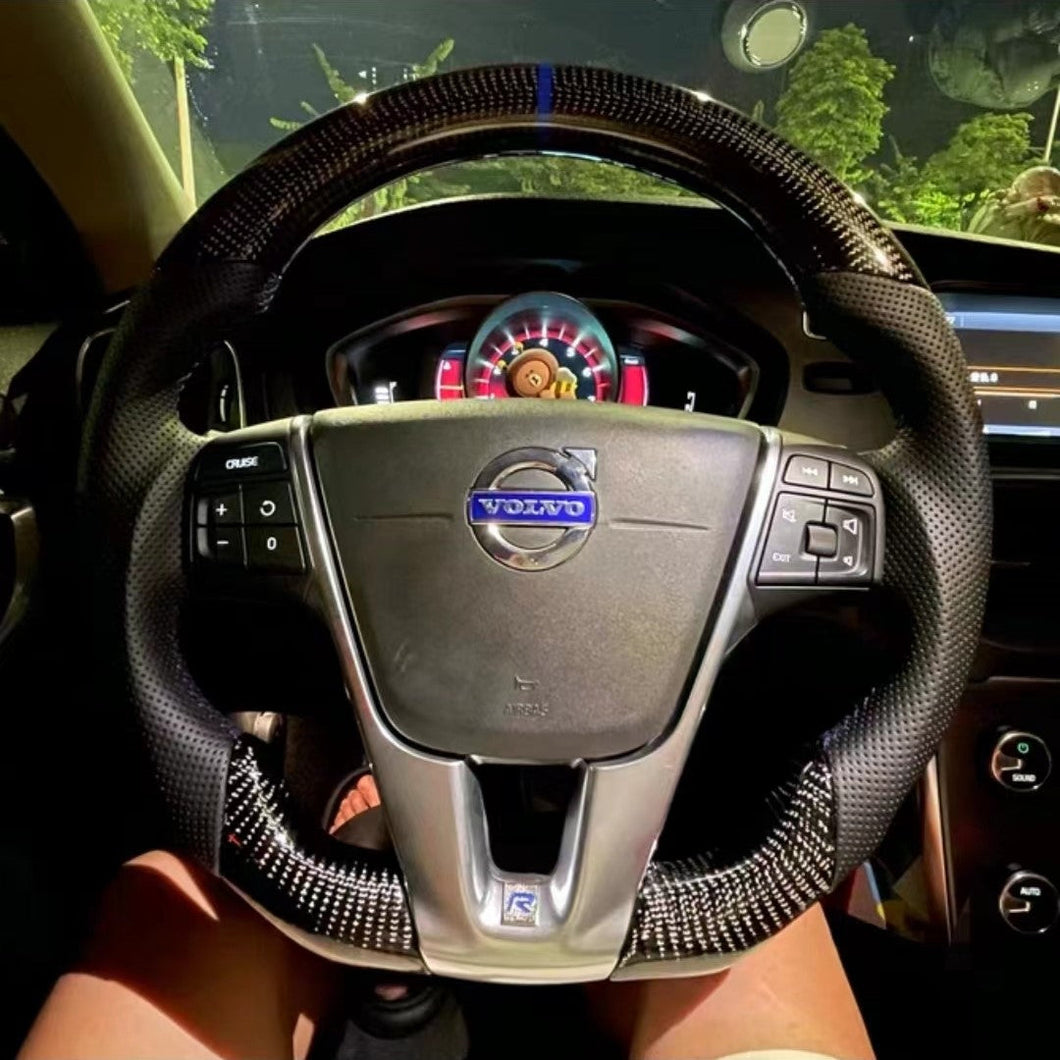 TTD Craft 2014-2016 Volvo XC70 Carbon Fiber Steering Wheel