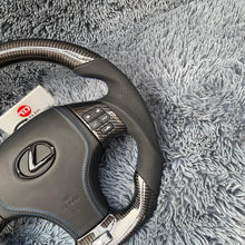 Load image into Gallery viewer, TTD Craft Lexus 2006-2013 IS250 IS350 ISF Carbon Fiber Steering Wheel