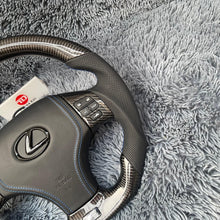 Загрузить изображение в средство просмотра галереи, TTD Craft Lexus 2006-2013 IS250 IS350 ISF Carbon Fiber Steering Wheel