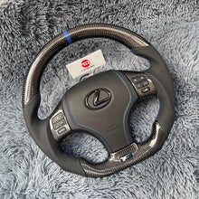 Загрузить изображение в средство просмотра галереи, TTD Craft Lexus 2006-2013 IS250 IS350 ISF Carbon Fiber Steering Wheel