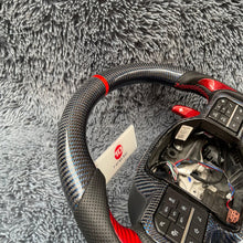 Load image into Gallery viewer, TTD Craft Ford 2021-2026 F150 / Raptor Carbon Fiber Steering Wheel