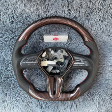 將圖片載入圖庫檢視器 Custom Infiniti 2022-2026 QX55 Carbon Fiber Steering Wheel | TTD Craft