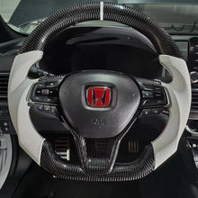 Charger l'image dans la galerie, TTD Craft 10th gen Honda 2018-2022 Accord / Insight Carbon Fiber Steering Wheel