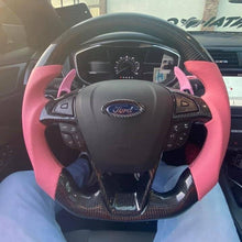 Charger l'image dans la galerie, TTD Craft Ford 2013-2020 Fusion / Mondeo / Edge Carbon Fiber Steering Wheel