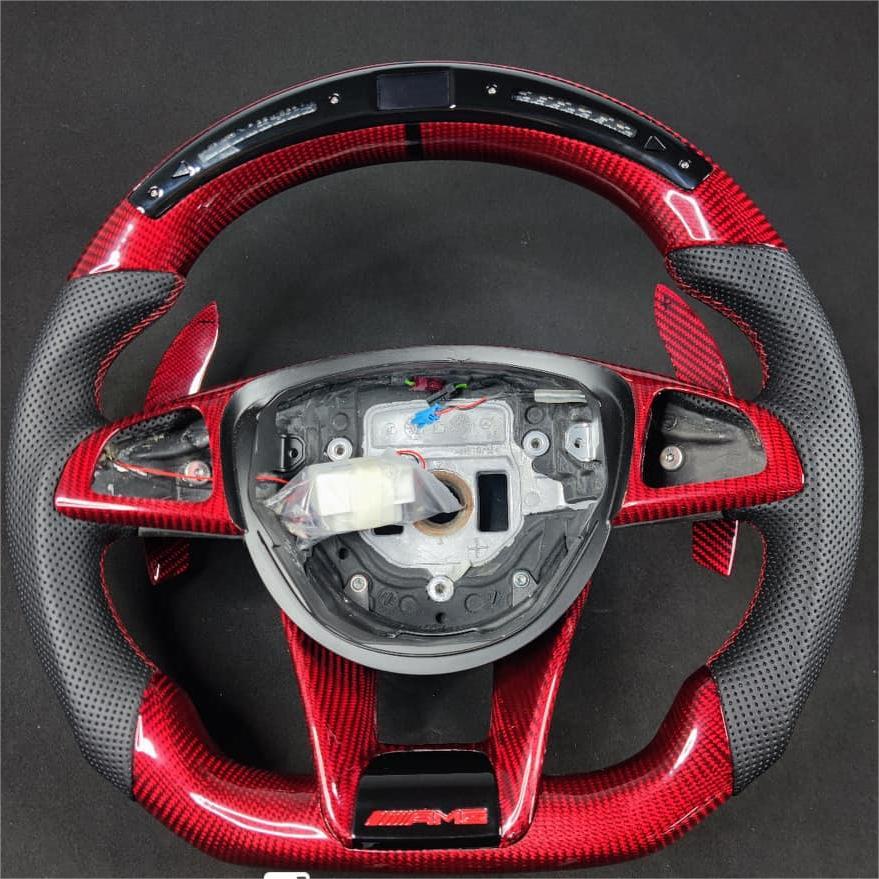 TTD Craft W176 W205 R213 W213 X166 X253 AMG Carbon Fiber Steering Wheel