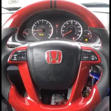 Cargar imagen en el visor de la galería, Volante de fibra de carbono TTD Craft para Honda Accord 2008-2012 / Pilot 2009-2015 / Odyssey 2011-2017