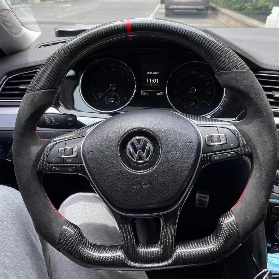 TTD Craft  2015-2019 e-Golf Hatchback Carbon Fiber Steering Wheel
