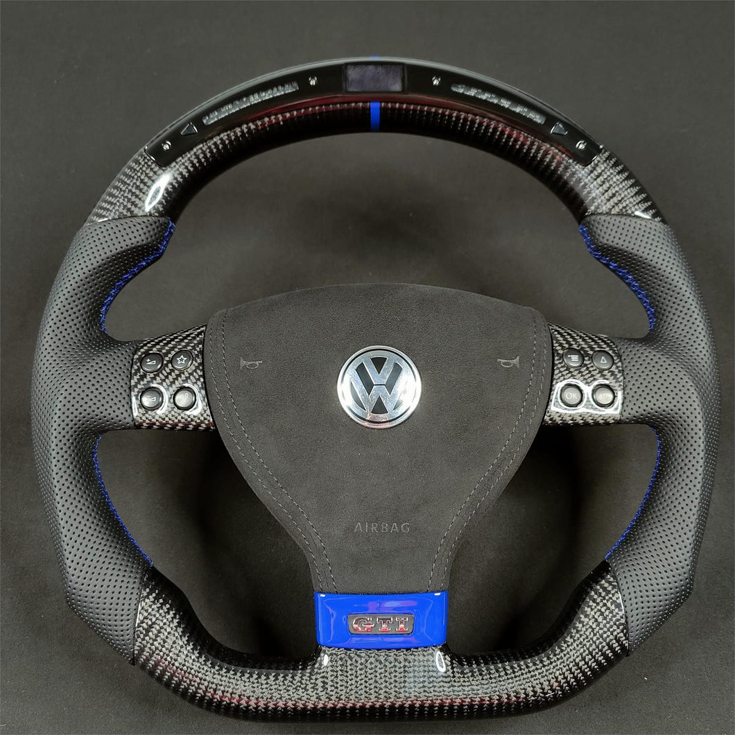 TTD Craft 2006-2009 Rabbit Hatchback  Carbon Fiber Steering wheel