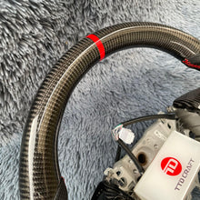 Load image into Gallery viewer, TTD Craft Toyota 2012-2014 Camry 2013-2019 Venza Carbon Fiber Steering wheel