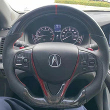 Carregar imagem no visualizador da galeria, TTD Craft 2015-2020 TLX Type S A-Spec Advance Package SH-AWD V6 / 2014-2020 MDX Sport Hybrid SH-AWD V6 Volante de fibra de carbono