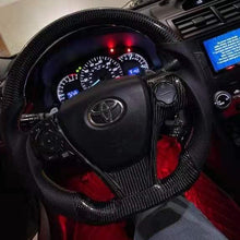 Load image into Gallery viewer, TTD Craft Toyota 2012-2014 Camry 2013-2019 Venza Carbon Fiber Steering wheel