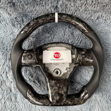Cargar imagen en el visor de la galería, TTD Craft Tesla Model 3 Y Volante de Fibra de Carbono