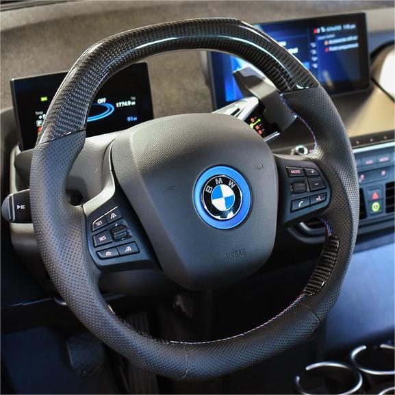 TTD Craft BMW I01 I3 i7 Sedan iX Coupe Carbon Fiber Steering Wheel