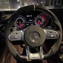 Load image into Gallery viewer, TTD Craft  Benz  AMG W177/V177W205 W213 W222 W253 W257 W463  C63AMG  AMG GT C63 AMGCarbon Fiber Steering Wheel
