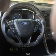Load image into Gallery viewer, TTD Craft Ford 2013-2020 Fusion / Mondeo / Edge Carbon Fiber Steering Wheel