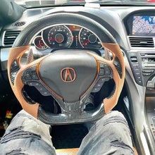 Load image into Gallery viewer, TTD Craft Acura 2009-2014 TL/2010-2014 ZDX Carbon Fiber Steering Wheel