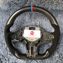 Carregar imagem no visualizador da galeria, Volante de fibra de carbono TTD Craft BMW 2 SÉRIE F44 / 8 SÉRIE G14 G15 G16 / Z4 G29