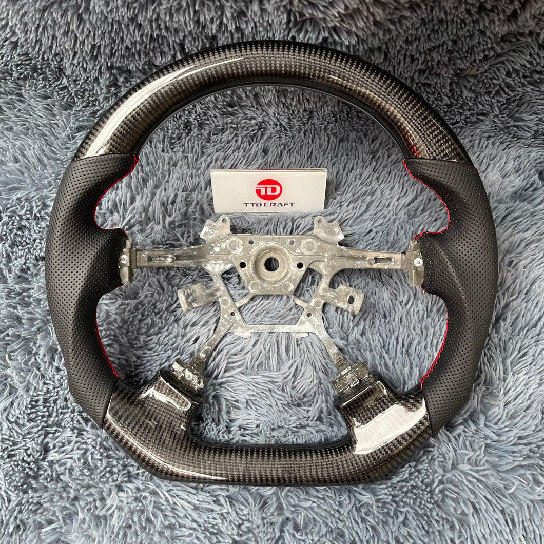 TTD Craft  Infiniti 2006-2010 M45 M35 Carbon Fiber Steering wheel