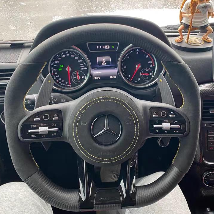 TTD Craft  Benz  AMG W177/V177W205 W213 W222 W253 W257 W463  C63AMG  AMG GT C63 AMGCarbon Fiber Steering Wheel