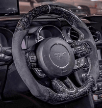 Charger l'image dans la galerie, TTD Craft Ford 2018-2023 Mustang Carbon Fiber Steering Wheel