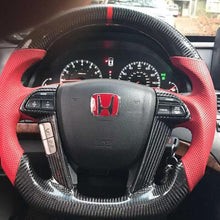 Cargar imagen en el visor de la galería, Volante de fibra de carbono TTD Craft para Honda Accord 2008-2012 / Pilot 2009-2015 / Odyssey 2011-2017