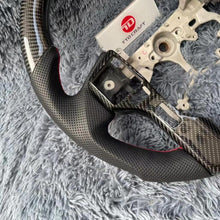 Charger l'image dans la galerie, TTD Craft Toyota 2014-2021 Tundra 2016-2022 Tacoma 4runner Carbon Fiber Steering Wheel