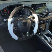 Cargar imagen en el visor de la galería, Volante de fibra de carbono TTD Craft para Honda Accord/Insight (décima generación, 2018-2022)