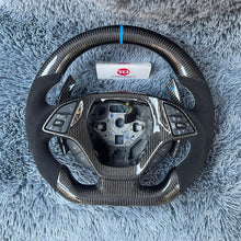 Lade das Bild in den Galerie-Viewer, Custom Corvette C7 2014-2019 Carbon Fiber Steering Wheel|TTD Craft
