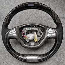 Load image into Gallery viewer, TTD Craft Bnez S class W222  S63AMG  Carbon Fiber Steering Wheel with Japan led
