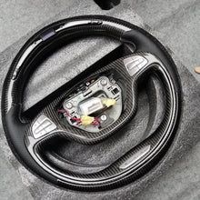 Загрузить изображение в средство просмотра галереи, TTD Craft Bnez S class W222 S63AMG Carbon Fiber Steering Wheel with Japan led