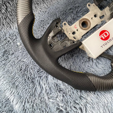 Carregar imagem no visualizador da galeria, Volante de fibra de carbono TTD Craft 10ª geração Civic 2016-2021 FK8 FK7 Tipo R SI