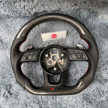 Load image into Gallery viewer, TTD Craft Audi 2017-2020 8V B9 A3 S3 RS3 A4 S4 A5 S5 RS5 Carbon Fiber Steering Wheel