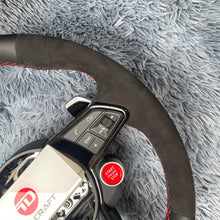 Load image into Gallery viewer, TTD Craft Audi 2016-2025 MK3 TTRS/TTS MK2 R8 Leather Steering Wheel