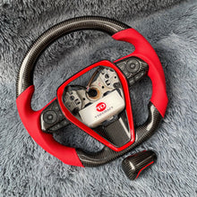 Lade das Bild in den Galerie-Viewer, TTD Craft Toyota 2018-2024 Camry SE XSE TRD V6 Venza Carbon Fiber Steering Wheel