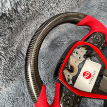 Lade das Bild in den Galerie-Viewer, TTD Craft Toyota 2018-2024 Camry SE XSE TRD V6 Venza Carbon Fiber Steering Wheel