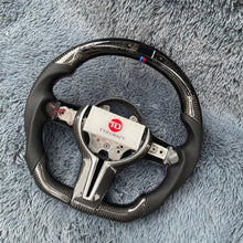 Load image into Gallery viewer, TTD Craft BMW M5 M6 F10 F06 F12 F01 F02 F03 F04 Carbon Fiber Steering Wheel