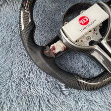 Load image into Gallery viewer, TTD Craft BMW M5 M6 F10 F06 F12 F01 F02 F03 F04 Carbon Fiber Steering Wheel