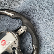 Load image into Gallery viewer, TTD Craft BMW M5 M6 F10 F06 F12 F01 F02 F03 F04 Carbon Fiber Steering Wheel