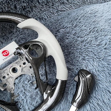 Загрузить изображение в средство просмотра галереи, TTD Craft 9th gen Accord 2013-2017 Sport EX LX EX-L V6 Carbon Fiber Steering Wheel