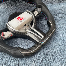 Load image into Gallery viewer, TTD Craft BMW M5 M6 F10 F06 F12 F01 F02 F03 F04 Carbon Fiber Steering Wheel