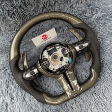 Lade das Bild in den Galerie-Viewer, TTD Craft BMW M5 M6 F10 F06 F12 F01 F02 F03 F04 Carbon Fiber Steering Wheel