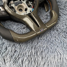 Load image into Gallery viewer, TTD Craft BMW M5 M6 F10 F06 F12 F01 F02 F03 F04 Carbon Fiber Steering Wheel