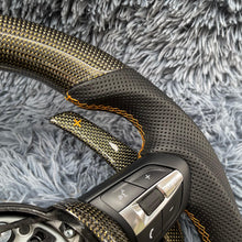 Lade das Bild in den Galerie-Viewer, TTD Craft BMW M5 M6 F10 F06 F12 F01 F02 F03 F04 Carbon Fiber Steering Wheel