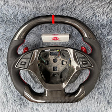 Lade das Bild in den Galerie-Viewer, TTD Craft Corvette 2014-2019 C7 Carbon Fiber Steering Wheel