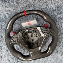 Lade das Bild in den Galerie-Viewer, TTD Craft Corvette 2014-2019 C7 Carbon Fiber Steering Wheel
